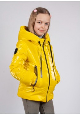 Happy Family желтая куртка для девочки Альбина